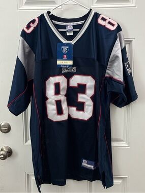 Reebok New England Patriots #83 Wes Welker Football Jersey size 54 XXL